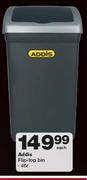 Addis 46Ltr Flip Top Bin-Each