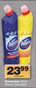 Domestos Thick Bleach-750ml Each