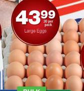 Large Eggs-30 Per Pack