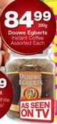 Douwe Egberts Instant Coffee Assorted-200g