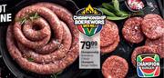 Championship Boerewors (Thick)/Champion Burger Patties-Per Kg