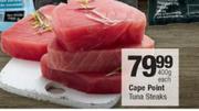 Cape Point Tuna Steaks-400g