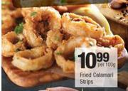 Fried Calamari Strips-Per 100g
