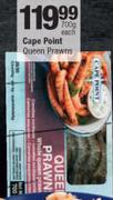 Cape Point Queen Prawns-700g