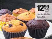Jumbo Muffin Assorted-180g Each