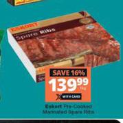 Eskort Pre Cooked Marinated Spare Ribs-1Kg 