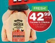 Farmer's Choice Fresh Whole Chicken-Per Kg