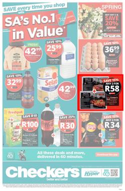 Checkers Eastern Cape : Xtra Savings (5 September - 18 September 2022), page 1