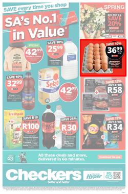 Checkers Eastern Cape : Xtra Savings (5 September - 18 September 2022), page 1