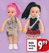 Dolls In Bag-Each