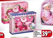 Kitty/Butterfly Kitchen Set Each