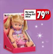 My Lucky Sitting Doll-30cm