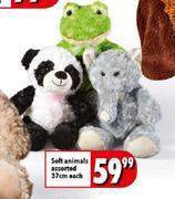 Soft Animals Assorted-37cm Each
