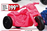 Harley Ride-On Assorted Each