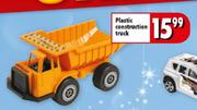 Plastic Construction Truck