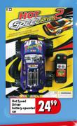 Hot Speed Driver Battery-Operated Car