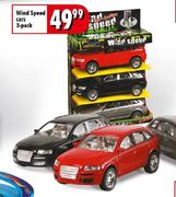Wind Speed Cars-3-Pack