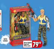 Maxx Fighter Figurine With Sound-30cm Each