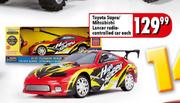Toyota Supra/Mitsubishi Lancer Radio-Controlled Car Each