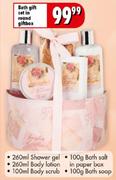Bath Gift Set In Round Giftbox