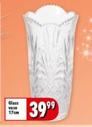 Glass Vase-17cm