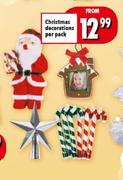 Christmas Decorations-Per Pack