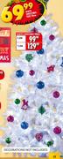 White Christmas Tree-1.5m