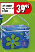 Soft-Cooler Bag Assorted-6-Pack