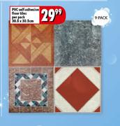 PVC Self-Adhesive Floor Tiles-30.5x30.5cm Per Pack