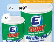 Ecoat White/Cream Acrylic PVA-20ltr Each