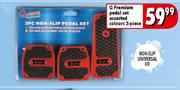 Q Premium Pedal Set-3-Piece