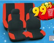 Q Premium Santiago Car Seat Covers-6-Piece