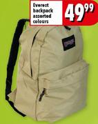 Everest Backpack Assorted Colours