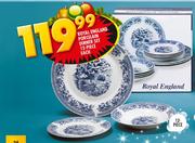 Royal England Porcelain Dinner Set-12-Piece Each