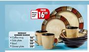 Mozaic Dinner Plate-Each