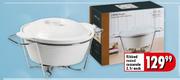 Ribbed Round Casserole-2.1L Each
