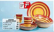 Striped Side Plate