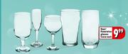 Beer/Flute/Wine Glasses Loose Each