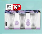 Lounge Juice Glasses-3-Piece