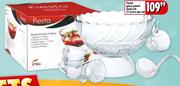 Fiesta 27-Piece Glass Punch Bowl Set-Per Set