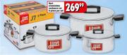 Hart 6-Piece Aluminium Cookware Set-Per Set