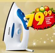 Essentials Steam Iron 1600W