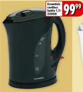 Essentials Cordless Kettle 1.7L 2000W