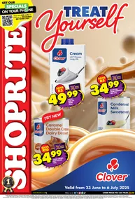 Shoprite Eastern Cape : Clover Promotion (23 June - 06 July 2025)