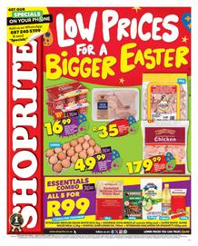 Shoprite Eastern Cape : Low Prices For A Bigger Easter (11 March - 17 March 2024)