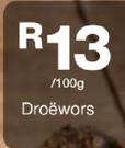 Droewors-Per 100g