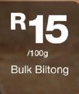 Bulk Biltong-Per 100g