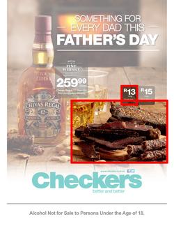 Checkers Eastern Cape : Father's Day ( 09 Jun - 15 Jun 2014 ), page 1