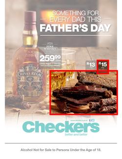 Checkers Eastern Cape : Father's Day ( 09 Jun - 15 Jun 2014 ), page 1