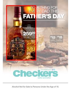 Checkers Eastern Cape : Father's Day ( 09 Jun - 15 Jun 2014 ), page 1